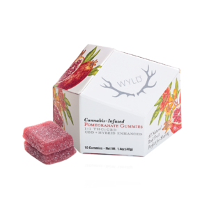 Wyld Pomegranate Gummies CBD Gummies - 10 Pack